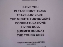 Cliff Richard - 8 Songs Songbook Notenbuch Piano Vocal Guitar PVG