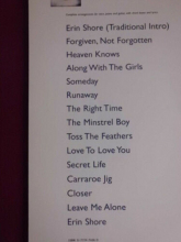 Corrs - Forgiven not forgotten Songbook Notenbuch Piano Vocal Guitar PVG