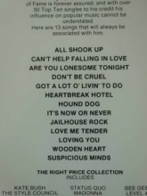 Elvis - 13 Songs Songbook Notenbuch Piano Vocal Guitar PVG