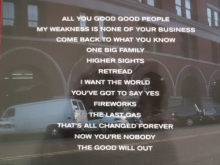 Embrace - The good will out Songbook Notenbuch Piano Vocal Guitar PVG