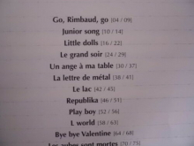 Indochine - La République des Meteors Songbook Notenbuch Piano Vocal Guitar PVG