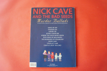Nick Cave - Murder Ballads Songbook Notenbuch Piano Vocal Guitar PVG