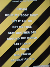 East 17 - Steam Songbook Notenbuch Piano Vocal Guitar PVG