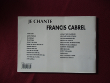 Francis Cabrel - Je chante Songbook Vocal Chords