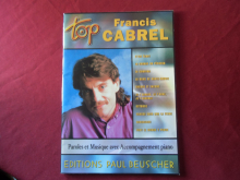 Francis Cabrel - Top Cabrel Songbook Notenbuch Piano Vocal Guitar PVG