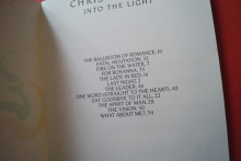Chris de Burgh - Into the Light Songbook Notenbuch Piano Vocal Guitar PVG