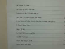 Backstreet Boys - Backstreets Back (ältere Ausgabe) Songbook Notenbuch Piano Voc