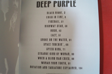 Deep Purple - Best of Songbook Notenbuch Vocal Guitar