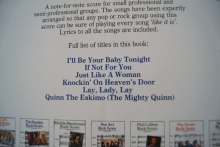 Bob Dylan - Rock Score Songbook Notenbuch für Bands (Transcribed Scores)