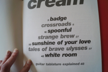 Cream - Play Guitar with (mit CD) Songbook Notenbuch Vocal Guitar