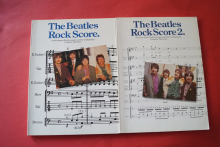Beatles - Rock Score 1 & 2 Songbooks Notenbücher für Bands (Transcribed Scores)