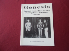 Genesis - 3 Songs Songbook Notenbuch Piano Vocal Guitar PVG