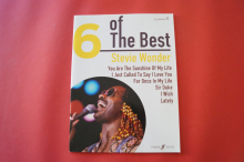 Stevie Wonder - 6 of the Best Songbook Notenbuch Piano Vocal Guitar PVG