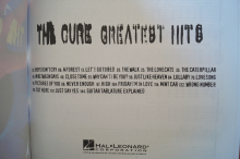 Cure - Greatest Hits Songbook Notenbuch Vocal Guitar