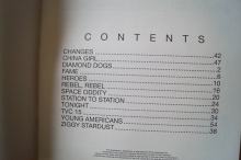 David Bowie - Best of for Guitar Songbook Notenbuch Vocal Guitar