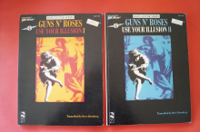 Guns n Roses - Use Your Illusion Vol. 1 & 2 Songbooks Notenbücher Vocal Bass