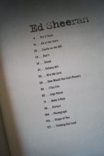 Ed Sheeran - Deluxe Guitar Playalong (mit Audiocode) Songbook Notenbuch Vocal Guitar