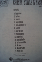 Crosby Stills Nash - The Best of Songbook Notenbuch Vocal Easy Keyboard