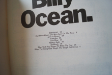 Billy Ocean - The great Songs of Songbook Notenbuch Piano Vocal Guitar PVG
