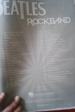 Beatles - Rockband Songbook Notenbuch Piano Vocal Guitar PVG
